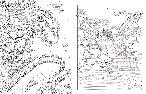 Godzilla: The Official Coloring Book