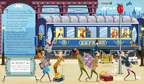 The Mystery of the Blue Train (Mini Mysteries)