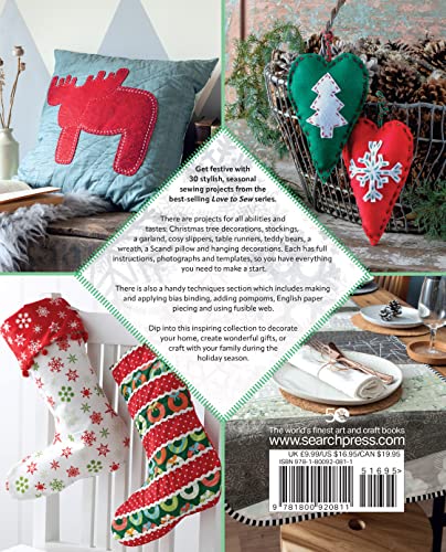 Sewing for Christmas: 30 gorgeous projects for the festive season