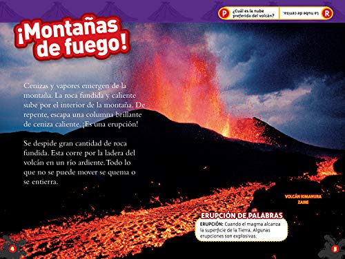 National Geographic Readers: Los Volcanes (L2) (Spanish Edition)