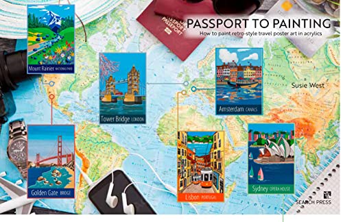 Passport to Painting: How to paint retro-style travel poster art