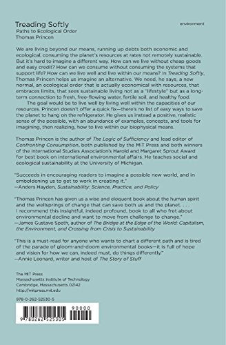 Treading Softly: Paths to Ecological Order