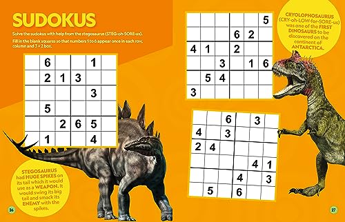National Geographic Kids Puzzle Book of Dinosaurs (NGK Puzzle Books)