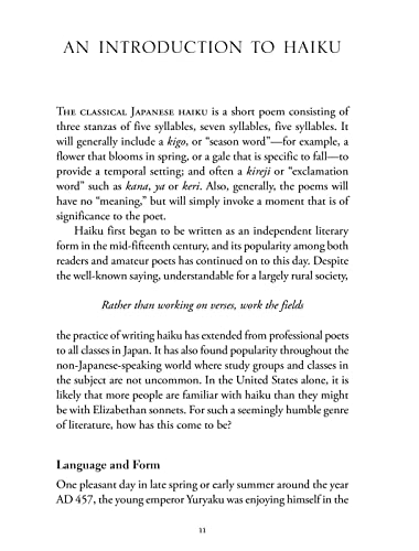 A Beginner's Guide to Japanese Haiku: Major Works by Japan's Best-Loved Poets - From Basho and Issa to Ryokan and Santoka, with Works by Six Women Poets (Free Online Audio)