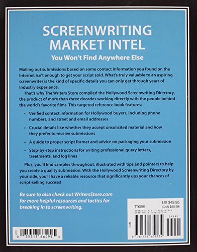 Hollywood Screenwriting Directory Spring/Summer Volume 6: A Specialized Resource for Discovering Where & How to Sell Your Screenplay