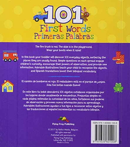 101 First Words / Primeras palabras (English and Spanish Edition)