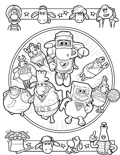 Shaun the Sheep - The Official Colouring Book