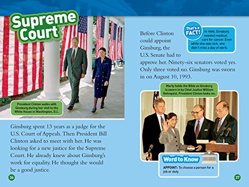 Ruth Bader Ginsburg (National Geographic Kids Readers, Level 3)