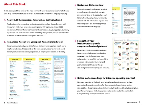 Conversational Korean: Everyday Phrases and Vocabulary - Ideal for K-Pop and K-Drama Fans! (Free Online Audio)