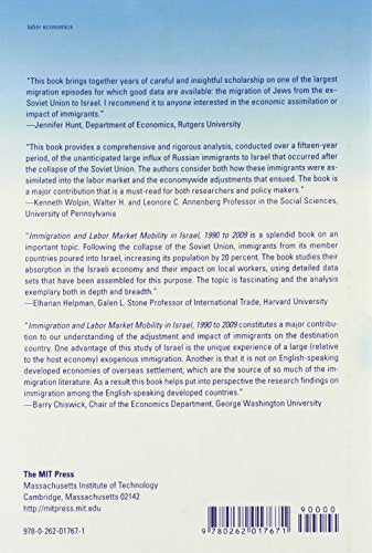 Immigration and Labor Market Mobility in Israel, 1990 to 2009