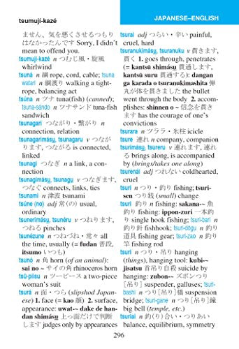 Tuttle Pocket Japanese Dictionary: Completely Revised and Updated Second Edition