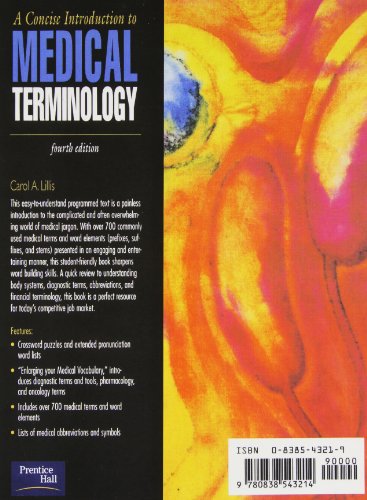 Introduction to Medical Terminology (4th Edition)
