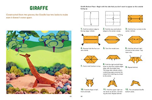 Origami Zoo Kit: Make a Complete Zoo of Origami Animals!: Kit with Origami Book, 15 Projects, 40 Origami Papers, 95 Stickers & Fold-Out Zoo Map
