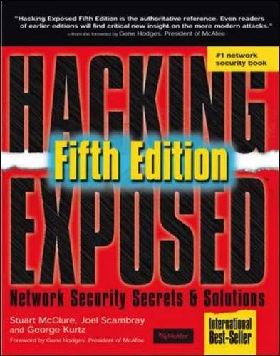 Hacking Exposed 5th Edition: Network Security Secrets And Solutions