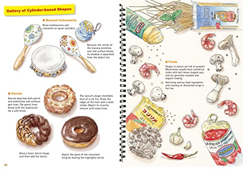 Foolproof Sketching & Painting Techniques for Beginners: For Pencil, Pen and Watercolors (with over 400 illustrations)