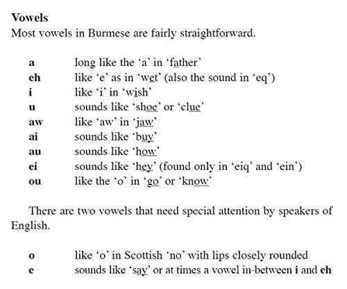 Pocket Burmese Dictionary: Burmese-English English-Burmese (Periplus Pocket Dictionaries)
