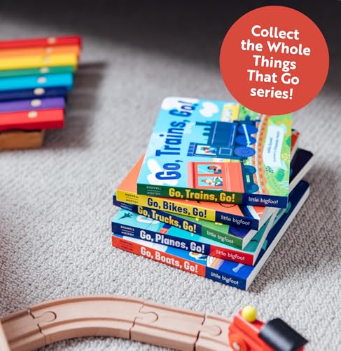 Go, Trucks, Go!: Truck books for toddlers 1-3 (In Motion)