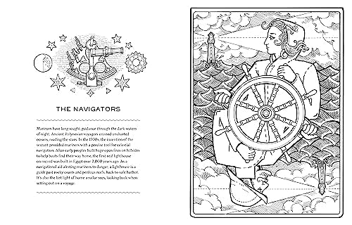 Working Boats Coloring Book
