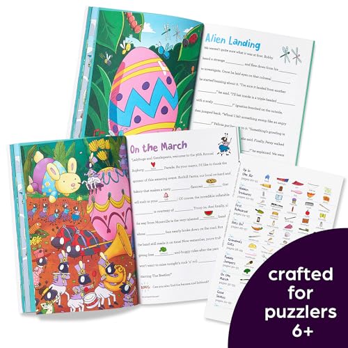 Silly Sticker Stories: Easter: Fill-in-the-Blank Silly Easter Story Book with Over 310 Easter Stickers Plus Easter Games and Puzzles for Families to ... Hidden Pictures Silly Sticker Stories)