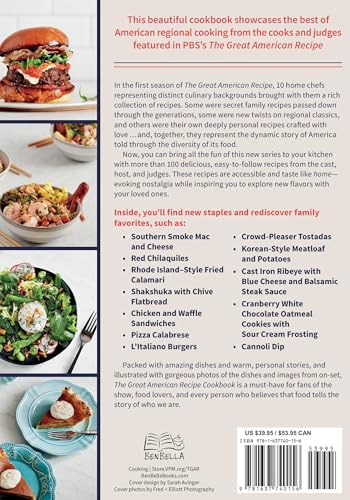 The Great American Recipe Cookbook: Regional Cuisine and Family Favorites from the Hit TV Show
