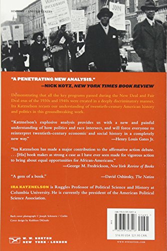 When Affirmative Action Was White: An Untold History of Racial Inequality in Twentieth-Century America