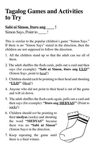 Let's Learn Tagalog Kit: 64 Basic Tagalog Words and Their Uses (Flashcards, Audio CD, Games & Songs, Learning Guide and Wall Chart)