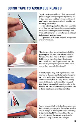 Instant Paper Airplanes Kit: 12 Pop-out Airplanes You Tape Together and Fly in Minutes! [12 precut pop-out airplanes; slingshot launcher, tape & full-color book]