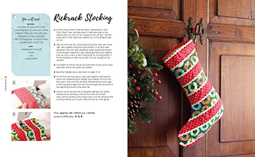 Sewing for Christmas: 30 gorgeous projects for the festive season