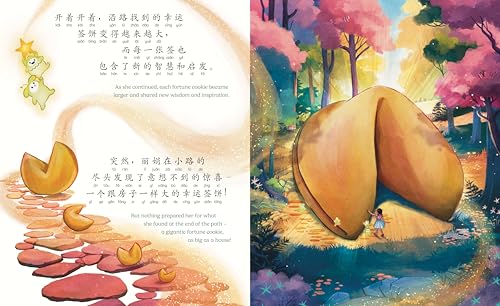 Fortune Cookie Dreams - Simplified: A Bilingual Book in English and Mandarin with Simplified Characters and Pinyin (Bitty Bao)