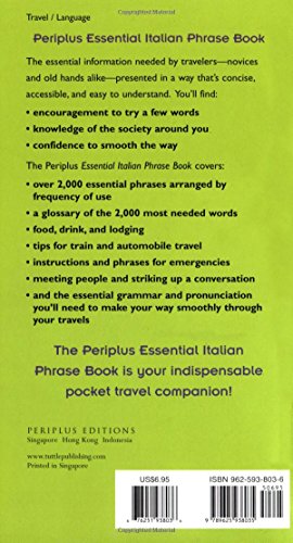 Essential Italian Phrase Book (Essential Phrasebook Series)