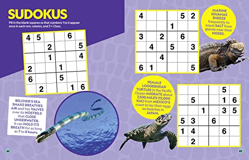 National Geographic Kids Puzzle Book of the Ocean (NGK Puzzle Books)