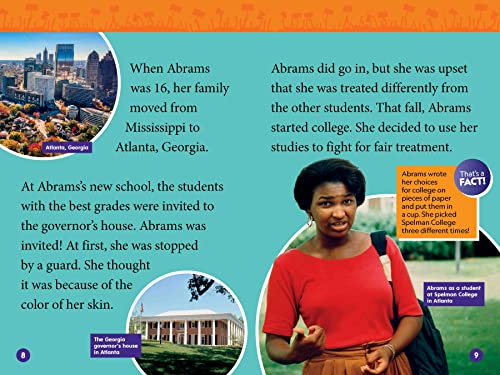 Stacey Abrams (National Geographic Kids Readers, Level 2)