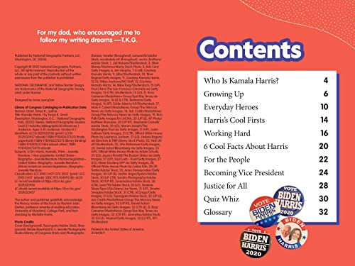 Kamala Harris (National Geographic Kids Readers, Level 2)