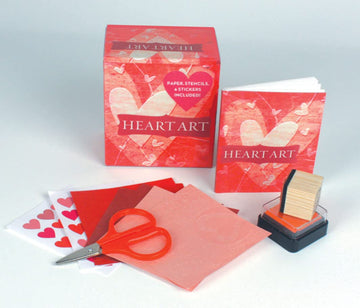 Heart Art: Paper, Stencils, Stamp, and More! (Mega Mini Kits)