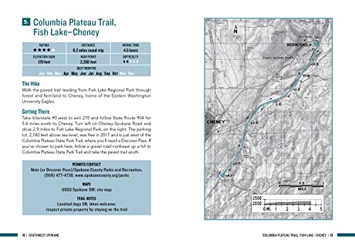 Day Hike Inland Northwest: Spokane, Coeur d’Alene, and Sandpoint, 2nd Edition: 75 Trails You Can Hike in a Day