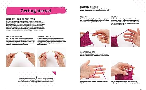 Beginner's Guide to Knitting, The: Easy techniques and 8 fun projects