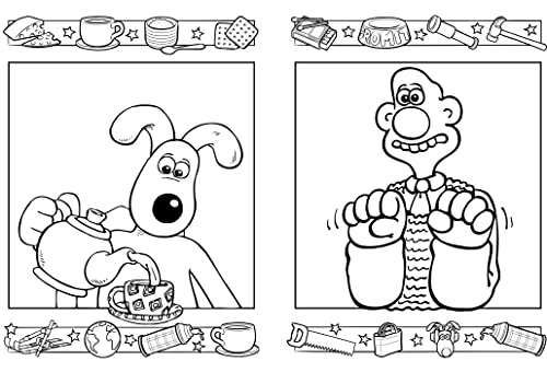 Wallace & Gromit - The Official Colouring Book