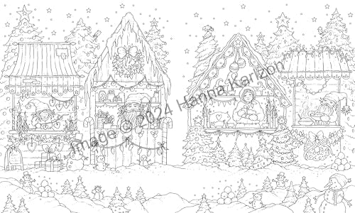 Merry Christmas Coloring Book