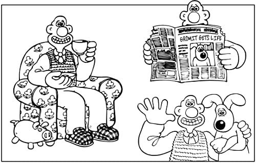 Wallace & Gromit - The Official Colouring Book