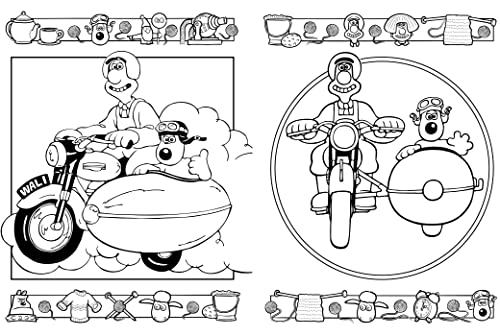 Wallace & Gromit - The Official Colouring Book