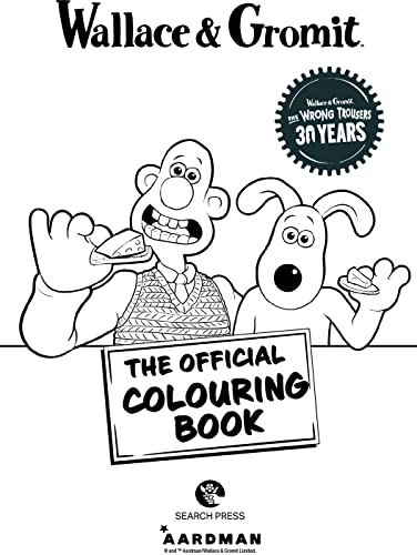 Wallace & Gromit - The Official Colouring Book