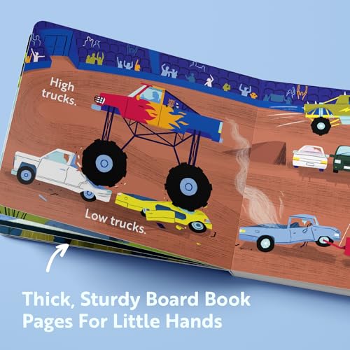 Go, Trucks, Go!: Truck books for toddlers 1-3 (In Motion)