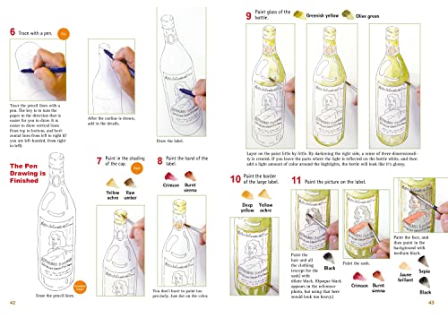 Foolproof Sketching & Painting Techniques for Beginners: For Pencil, Pen and Watercolors (with over 400 illustrations)