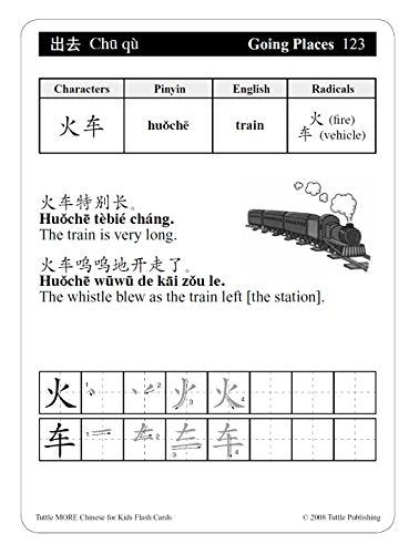 Tuttle More Chinese for Kids Flash Cards Simplified Edition: [Includes 64 Flash Cards, Online Audio, Wall Chart & Learning Guide] (Tuttle Flash Cards)
