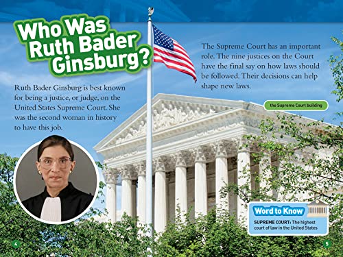 Ruth Bader Ginsburg (National Geographic Kids Readers, Level 3)