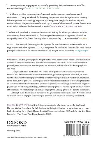 Gay, Straight, and the Reason Why: The Science of Sexual Orientation