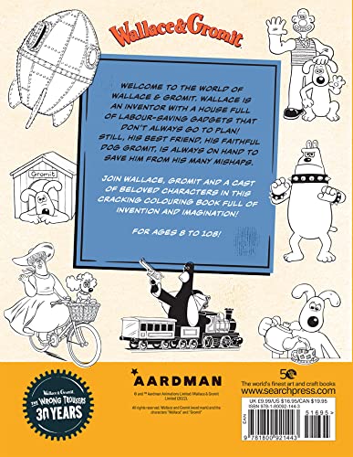 Wallace & Gromit - The Official Colouring Book