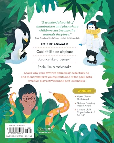 Howl like a Wolf!: Learn about 13 Wild Animals and Explore Their Lives through Creative Play and Activities