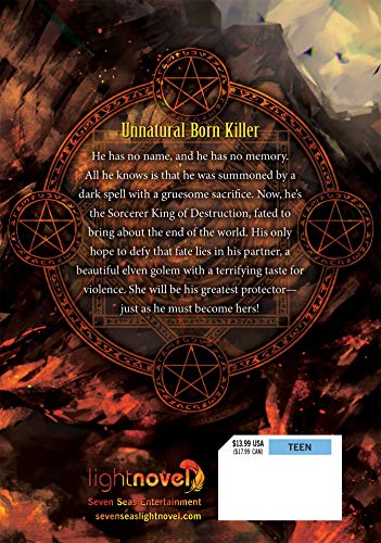 The Sorcerer King of Destruction and the Golem of the Barbarian Queen (Light Novel) Vol. 1