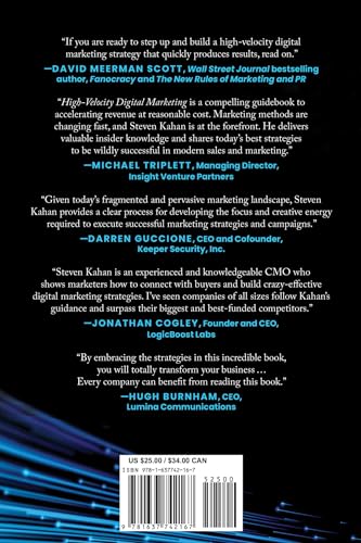 High-Velocity Digital Marketing: Silicon Valley Secrets to Create Breakthrough Revenue in Record Time